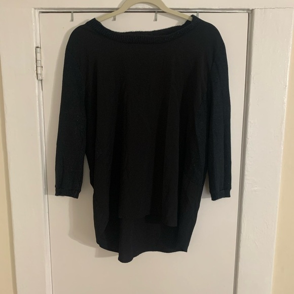 The Limited Black Flowy Blouse Size Medium - Picture 1 of 10